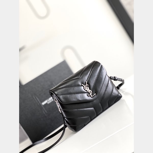 Bolso yves saint laurent negro online imitacion